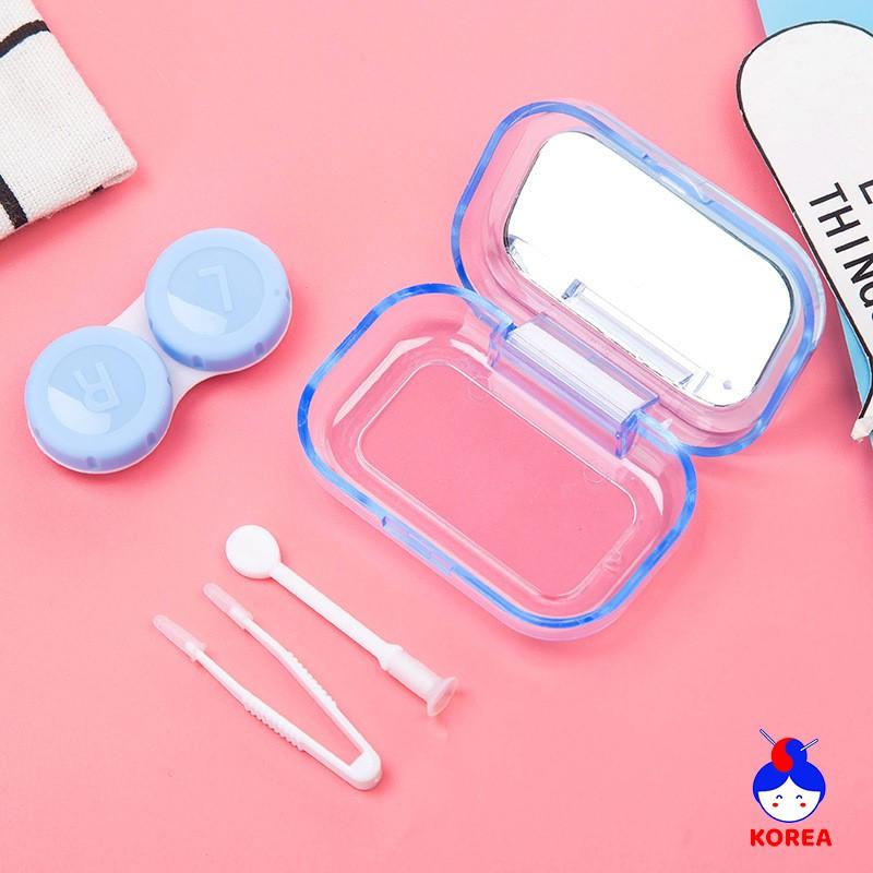 [HCM]Hộp đựng lens (kính áp tròng) hình thú dễ thương GIA DỤNG KOREA