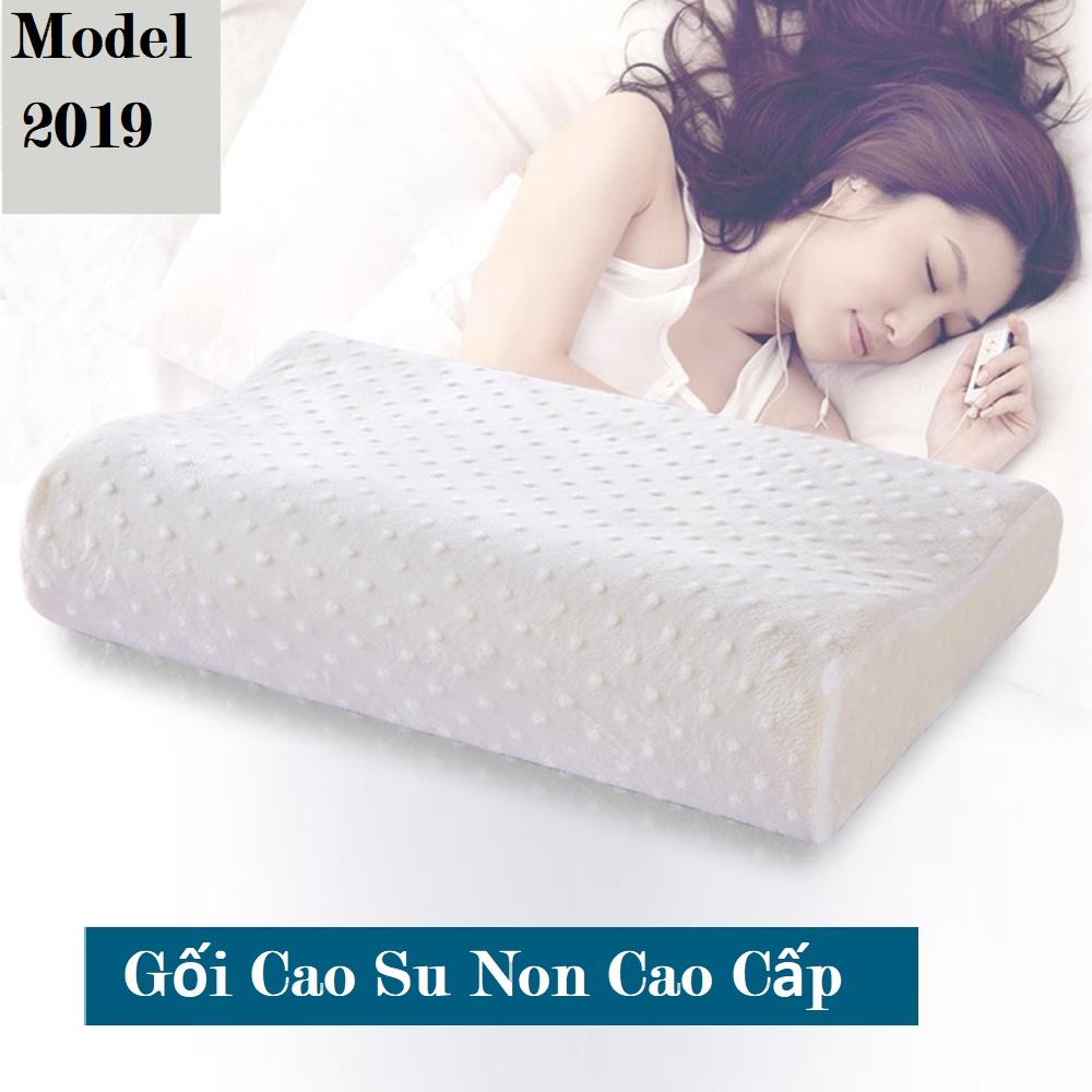 gối trị mất ngủ good sleep, Gối Cao Su Non Cao Cấp Chống Ngáy Ngủ,  Độ Đàn Hồi Tốt Bảo Vệ Đốt Sống Cổ, Kiểu Dáng Đẹp, Giúp Bạn Có Giấc Ngủ Ngon, Bảo Vệ Sức Khỏe - Hot 2019, Dòng Gối Bán Chạy.