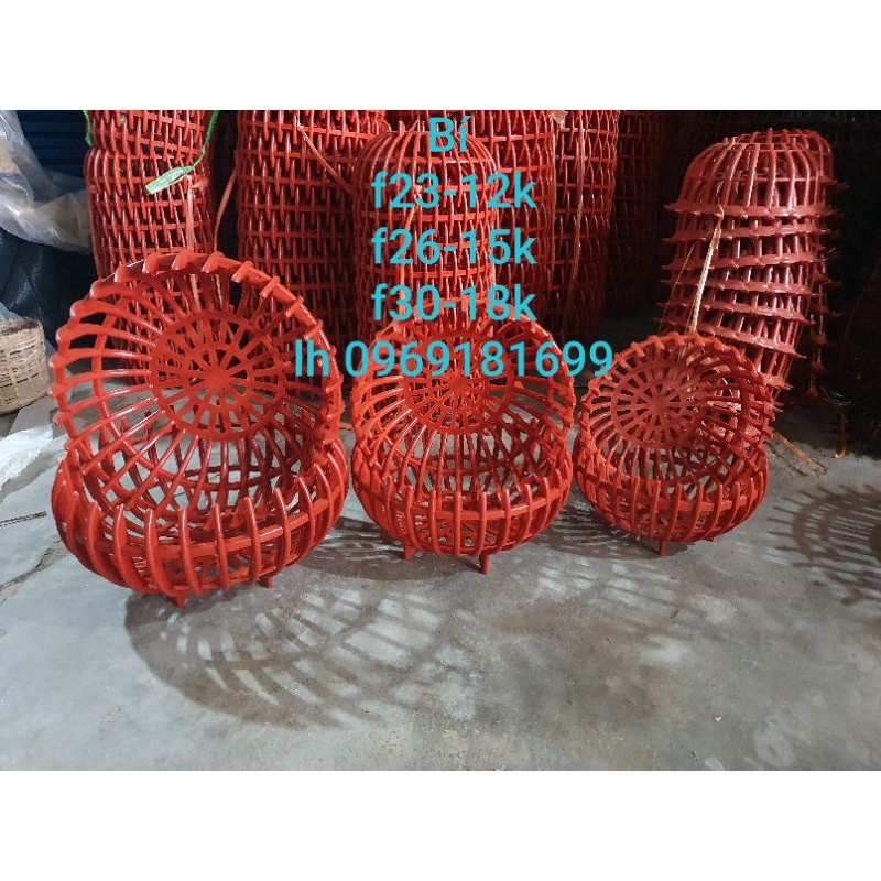 Combo 10 chậu bí f30 chậu trồng lan, chậu nhựa HD