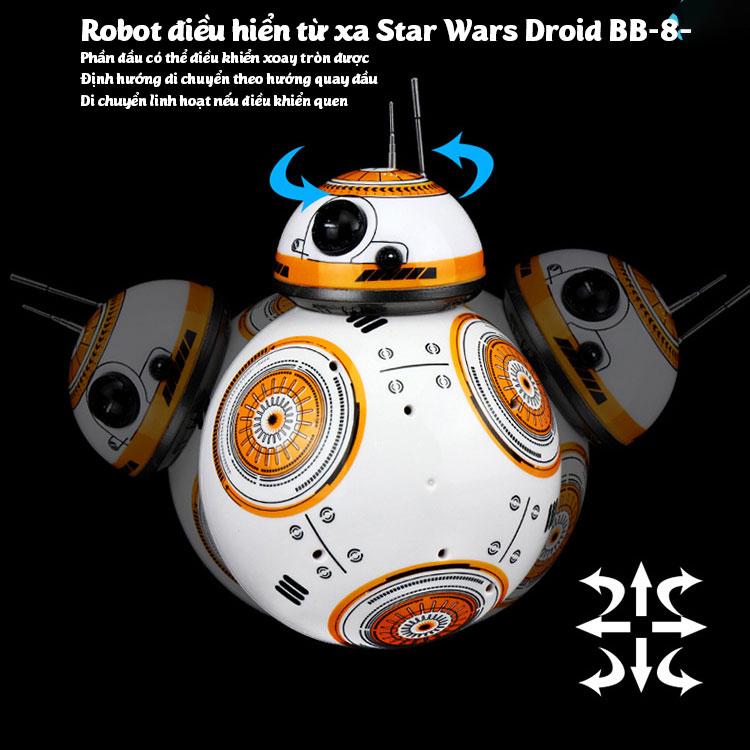 Robot điều khiển từ xa mẫu Star Wars Droid BB-8