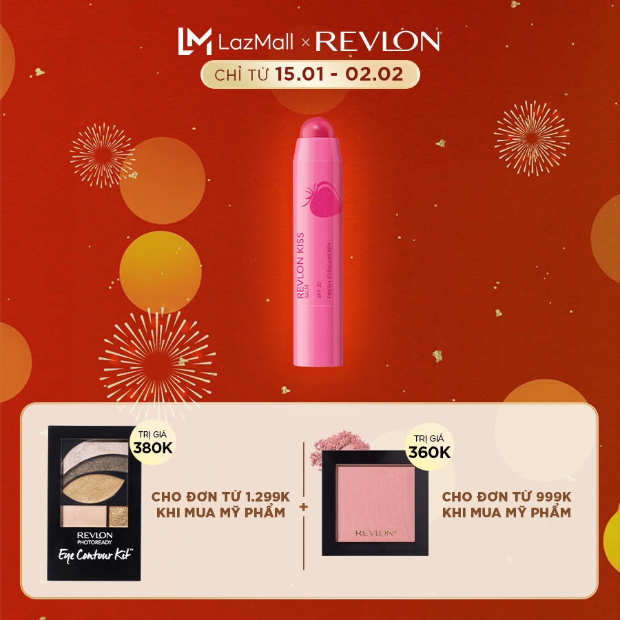 Son dưỡng môi có màu Revlon Kiss Balm 2,6g
