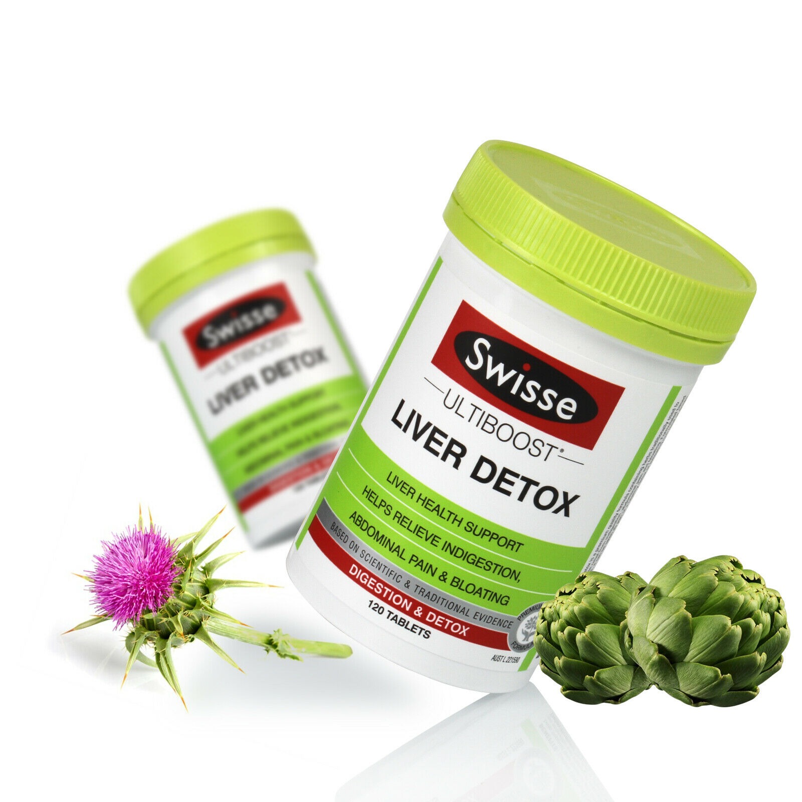 Viên uống hỗ trợ thải độc gan Swisse Liver Detox Úc, 60 viên