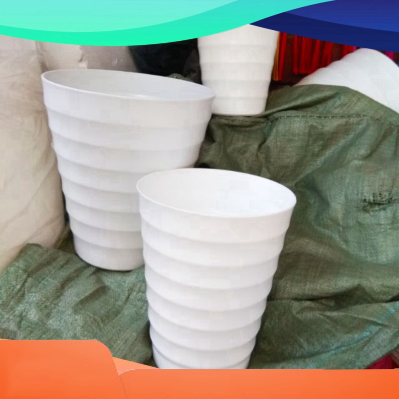 Chậu nhựa vòng tròn dáng đứng size 1