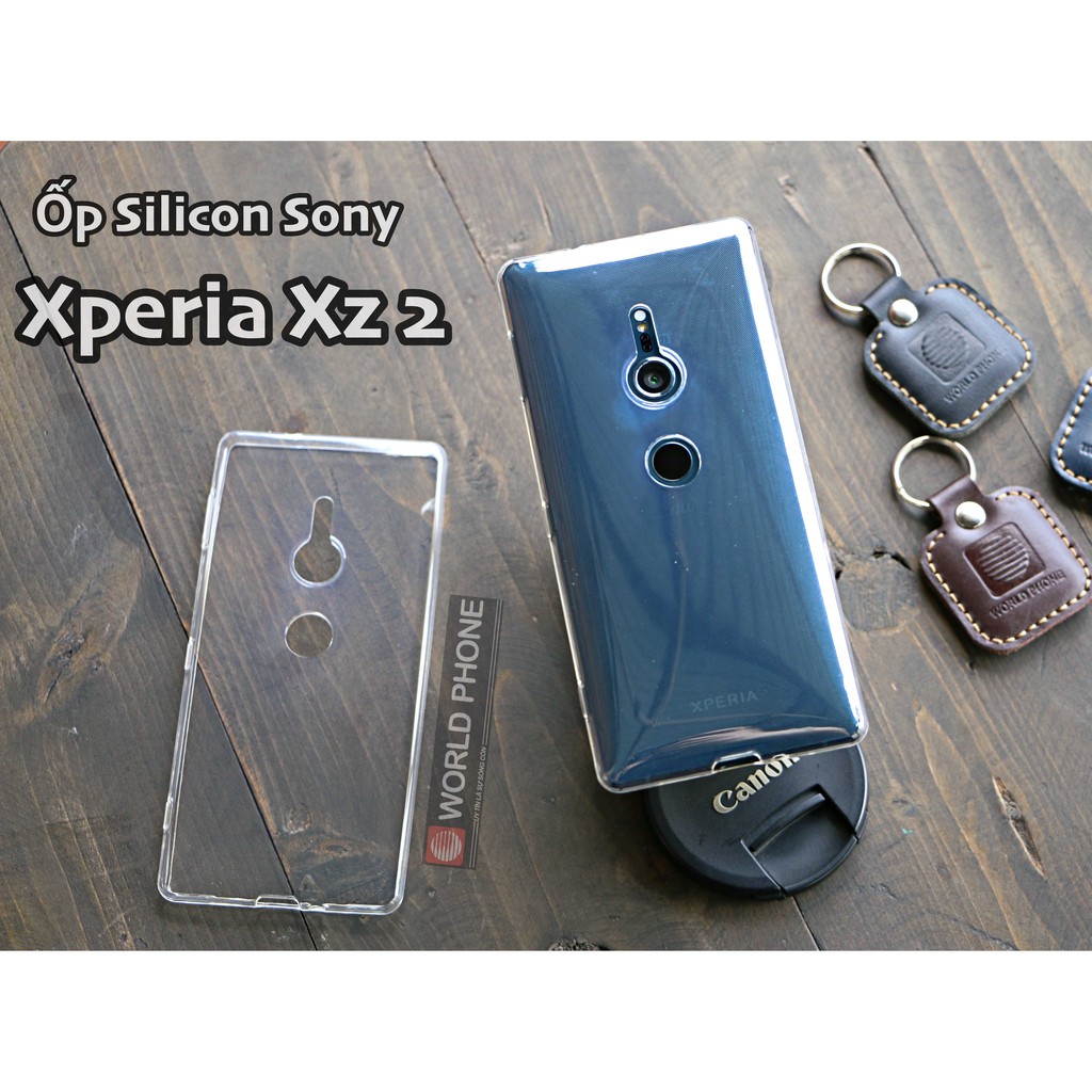 Ốp lưng sony xz2 silicon, ốp trong dẻo sony xz2
