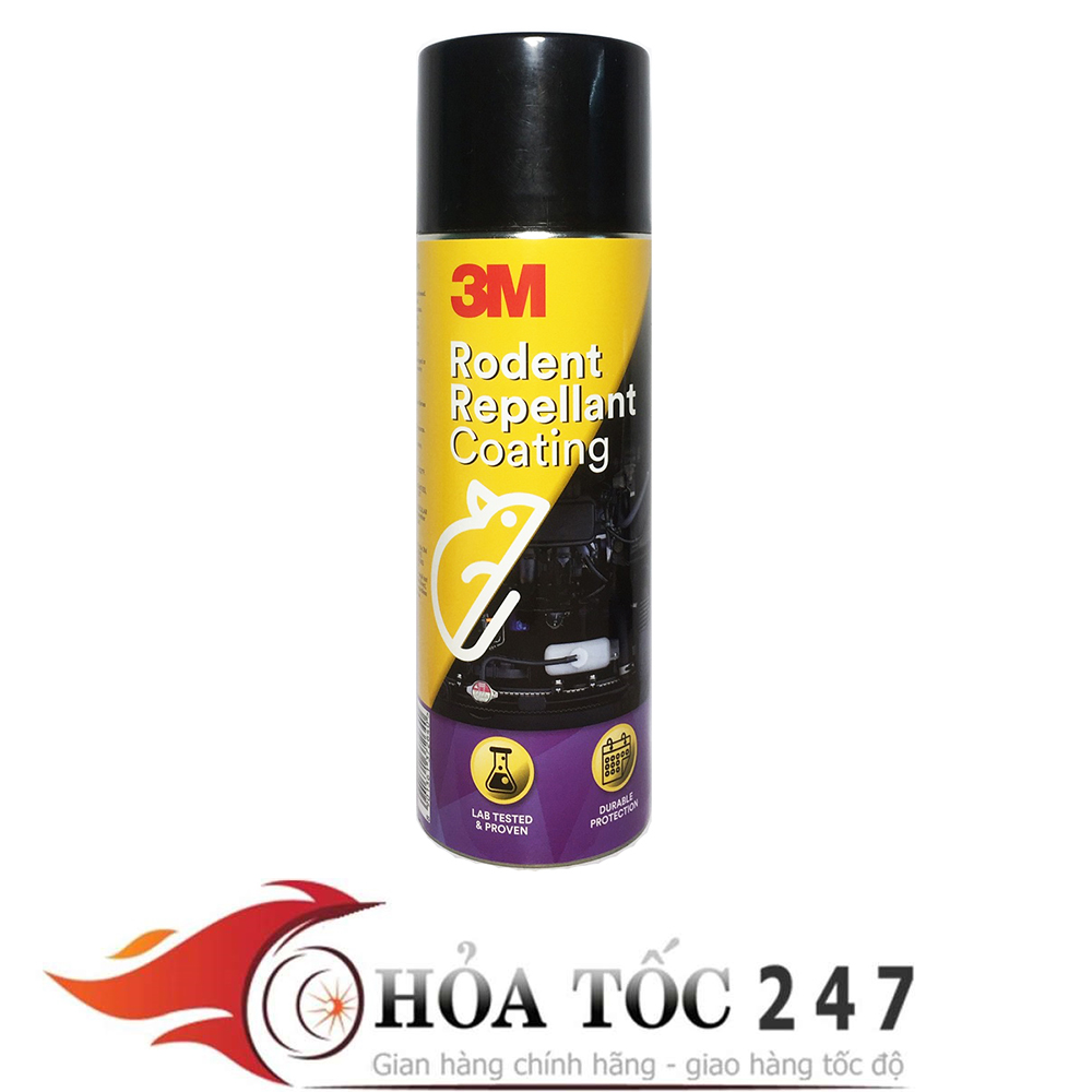 Chai Xịt Xua Đuổi Chuột 3M Rodent Repellant Coating 250g