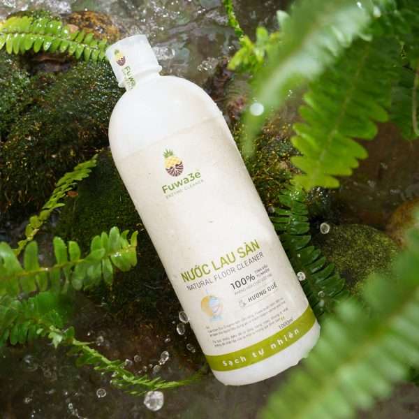Nước Lau Sàn Đuổi Muỗi Eco-Enzyme Fuwa3e - an toàn cho trẻ, tốt cho môi trường, hương tinh dầu thiên nhiên thư giãn - 3