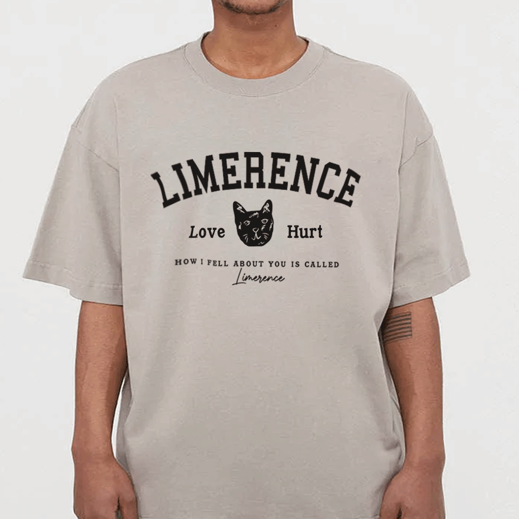 Áo thun form rộng LIMERENCE Basic mèo vải cotton cao cấp co giãn, dày dặn Local Brand