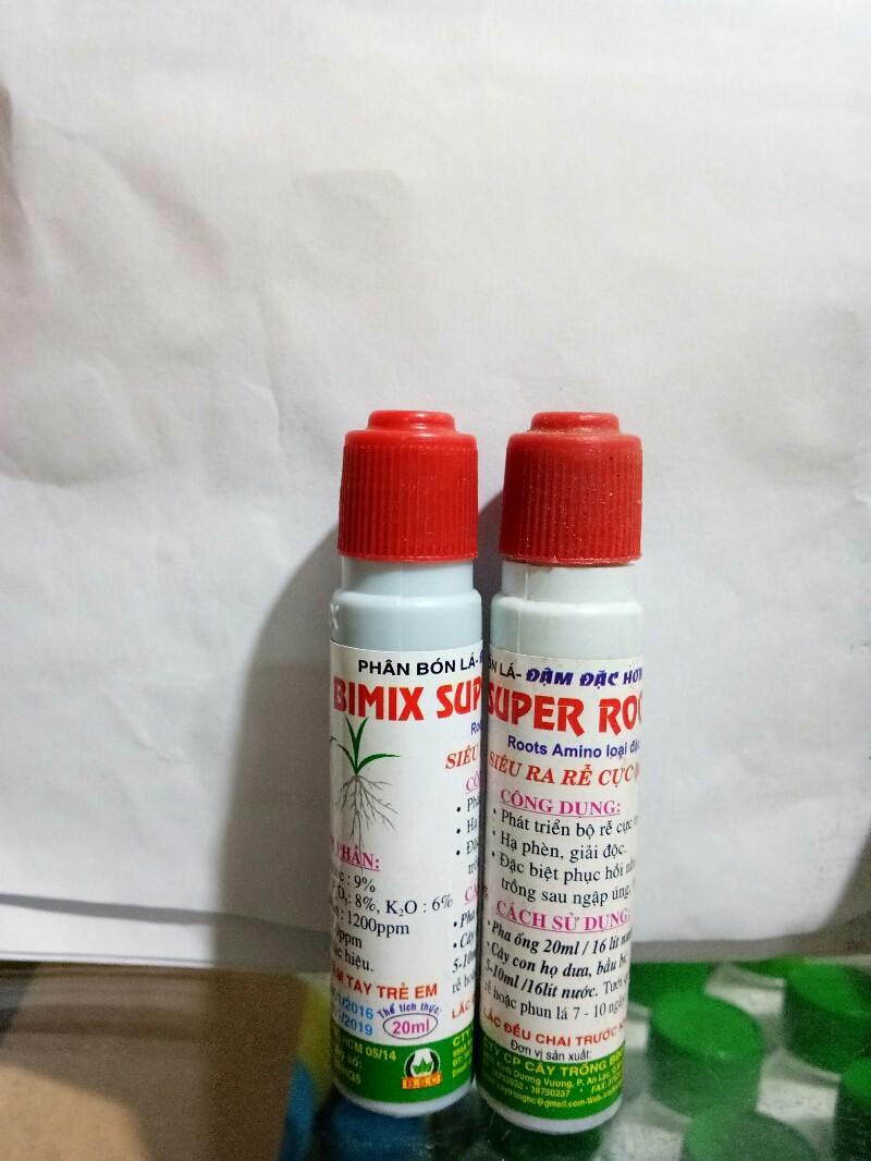 10 lọ phân bón kích thích ra rễ Root New - 20ml