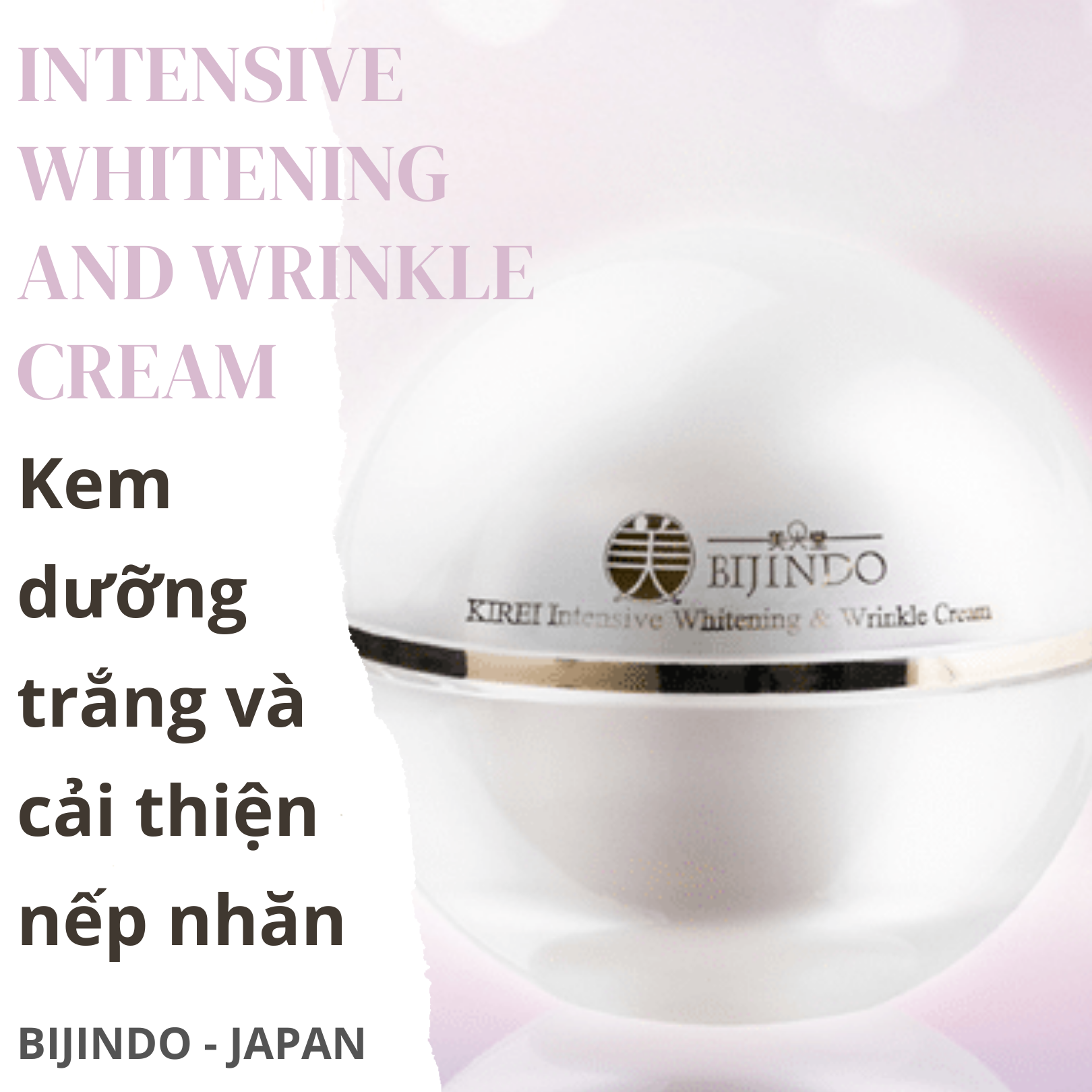 BIJINDO KIREI Intensive Whitening And Wrinkle Cream