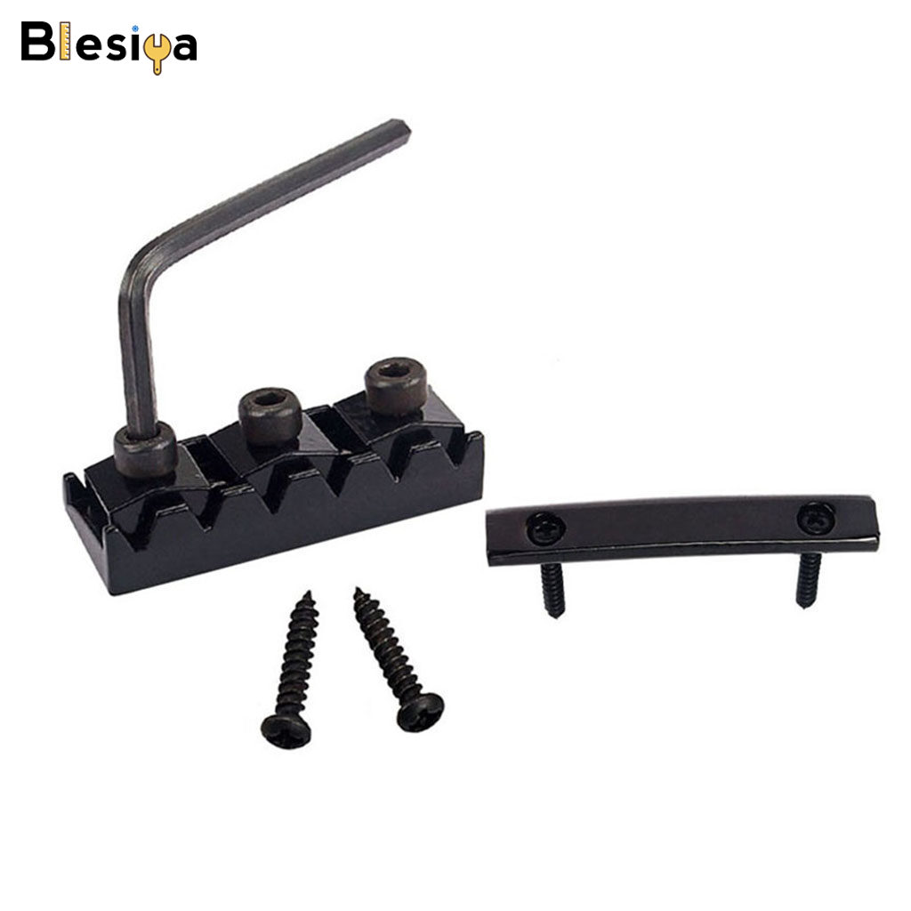 Blesiya dây giữ đàn guitar điện, bar + khóa dây đai ốc