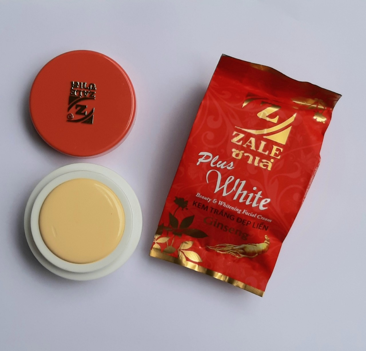 [chuẩn thái] Kem nám dưỡng trắng da Zale Plus White Thái Lan đẹp liền tẩy nám tàn nhang vết nhăn dùng làm lót che khuyết điểm