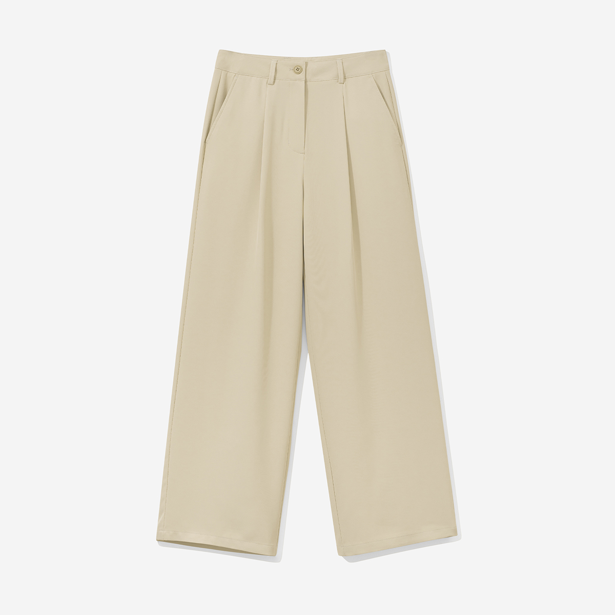 Quần tây nữ Owlbrand Loose Trouser AAO/ Tan
