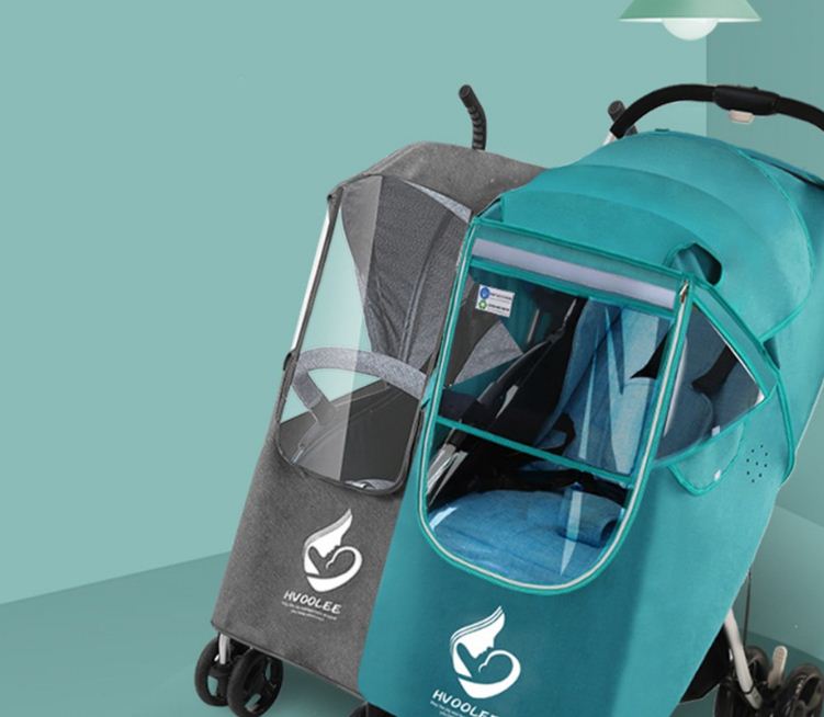 Áo Mưa Trùm Xe Đẩy Cho Bé, Chống Nước, Chống Nắng Nóng