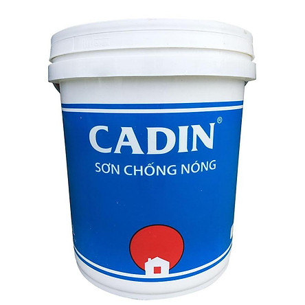 Sơn chống nóng mái tôn Cadin màu trắng - Lon 5 Lít - Chính hãng