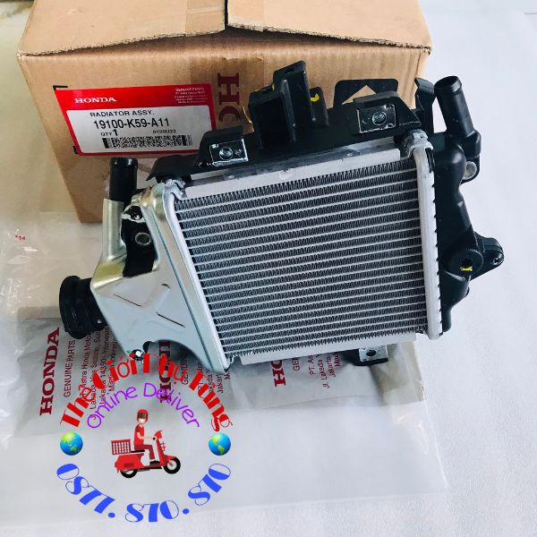 Két nước vario - click 2015-2021 zin honda indonesia - 19100-k59-a11
