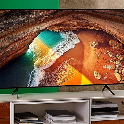 Smart tivi qled samsung 4k 43 inch qa43q65r