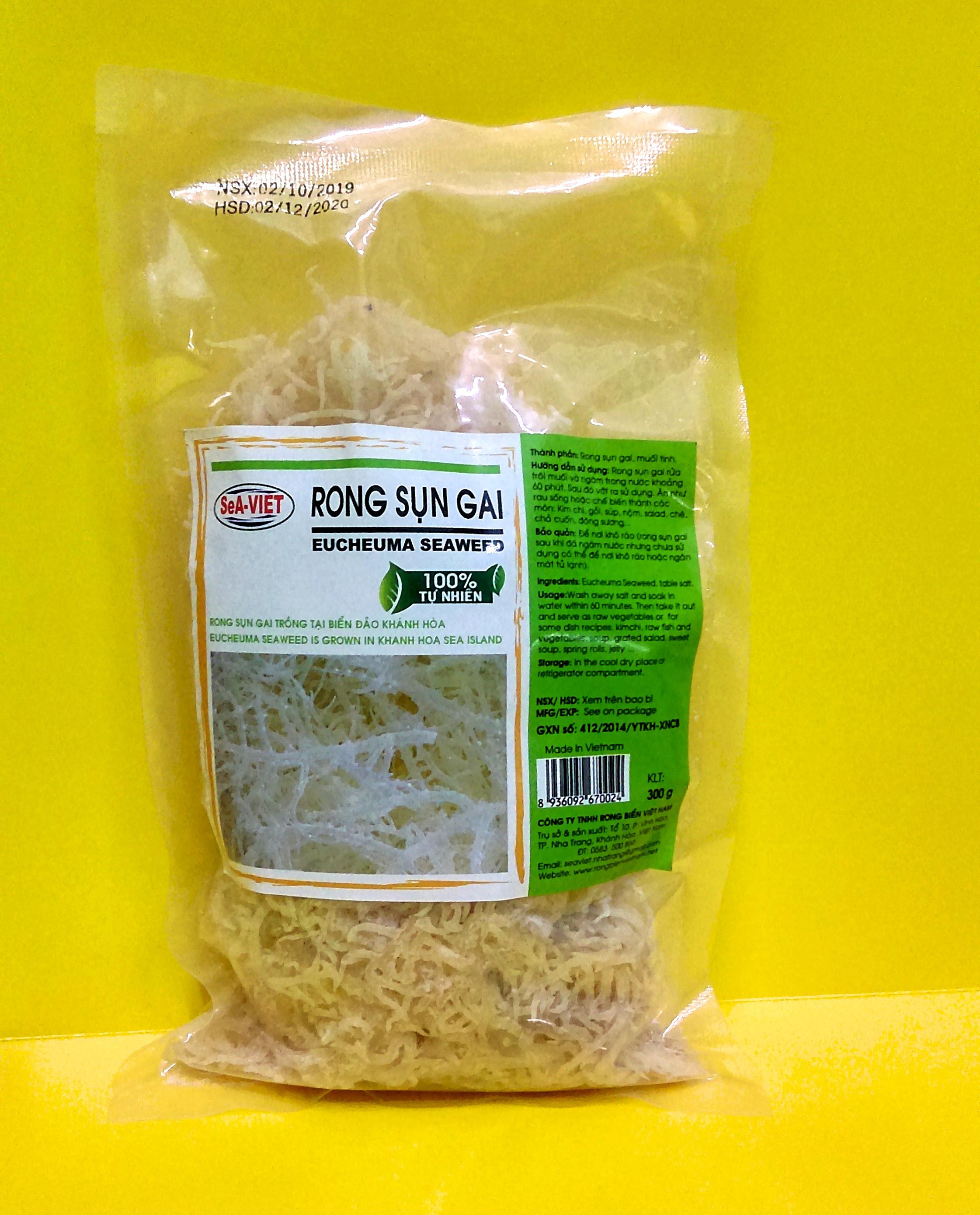 [HCM]Rong sụn gai Sea Việt 300g 100% tự nhiên