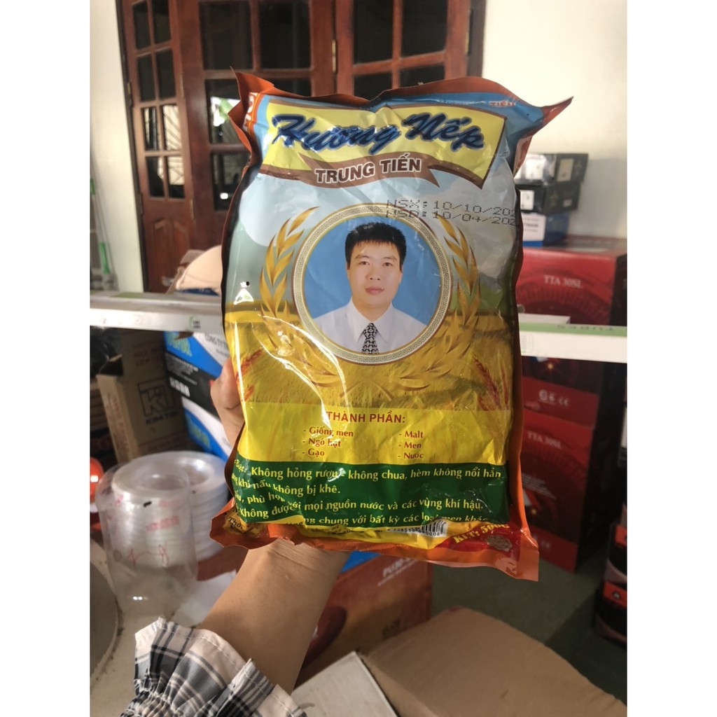 Hot sales cheap MEN RƯỢU HƯƠNG NẾP TRUNG TIẾN GÓI 500G-GIADUNG24H