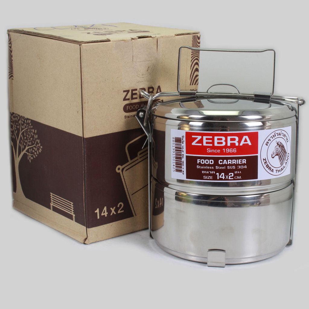 Camen inox Zebra Thái Lan 14x2 tầng, inox 304 tuyệt đối an toàn-150142