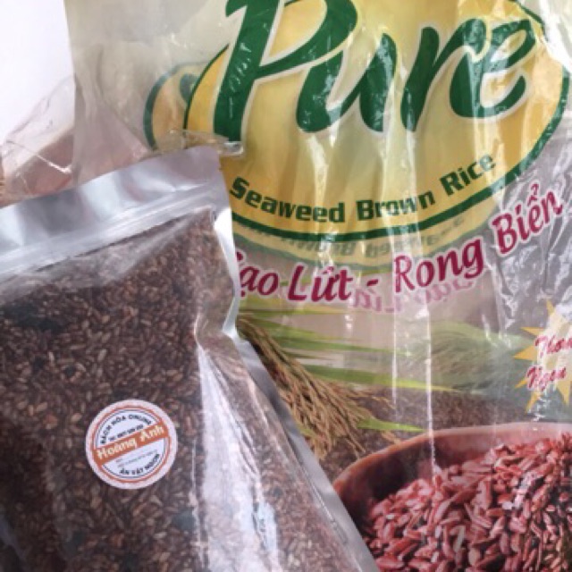 Sỉ 5kg gạo lứt rong biển pure cam kết hàng đúng mô tả chất lượng đảm bảo an toàn đến sức khỏe người sử dụng