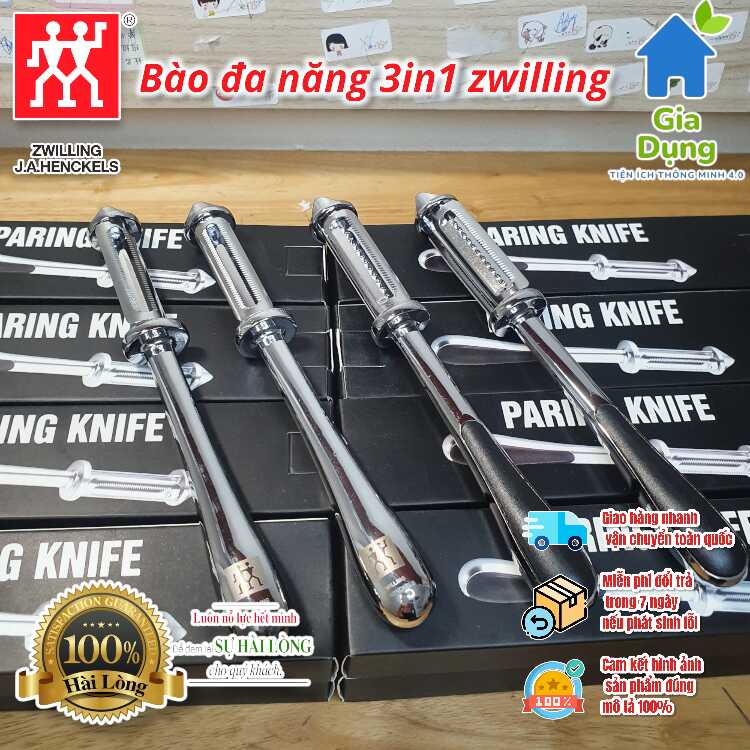 Dụng cụ bào gọt hoa quả Đức 3 trong 1 rất đa năng