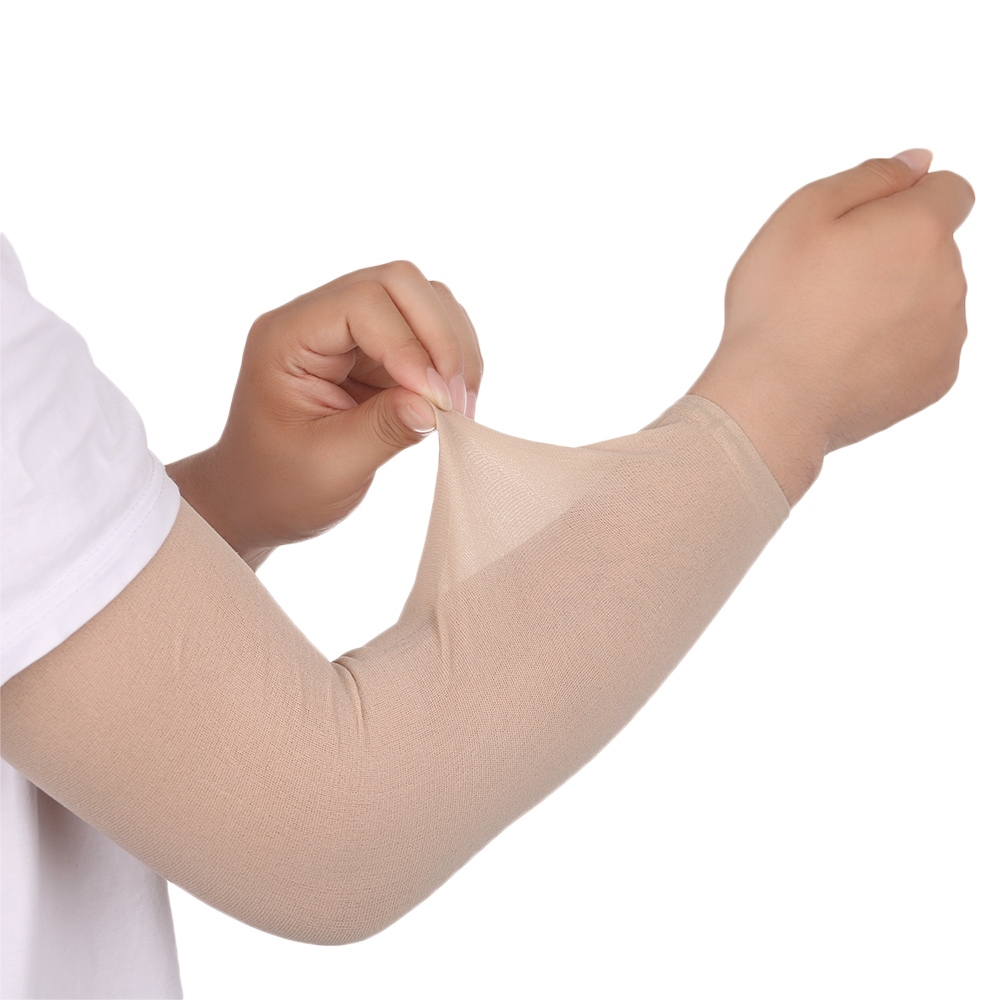 【CW】 Oversleeve Anti-UV Arm Warmers Tattoo Cover Up Sleeves Bands Forearm Concealer Support