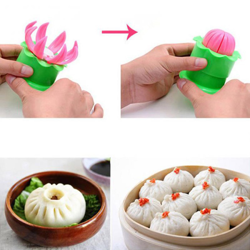 Khuôn làm bánh tạo hình bánh bao siêu đẹp, Khuôn làm há cảo tôm,...