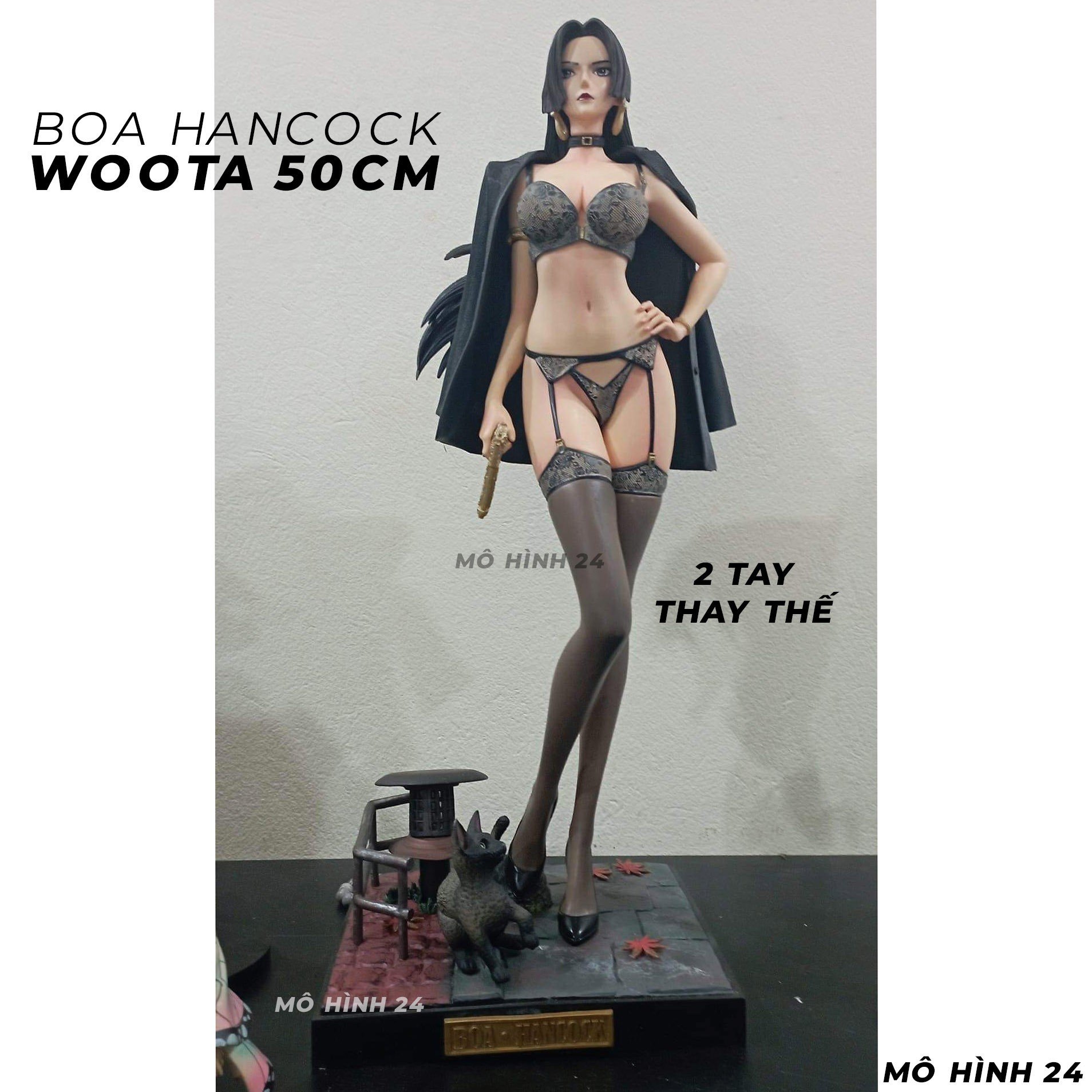 Mô hình nhân vật Boa HAncock Woota Studio điệp viên Spy Cast Off one piece figure 18 nhân vật nữ sexy