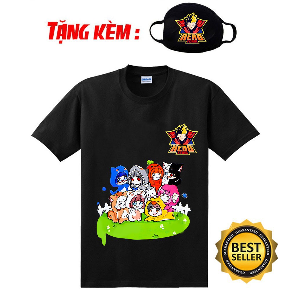 Áo Hero Team V3 đen độc đẹp giá rẻ nhất kèm quà tặng HOT