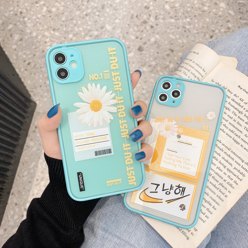 Ốp Lưng Nhám Chống Sock Va Đập Bảo Vệ Camera Little Daisy