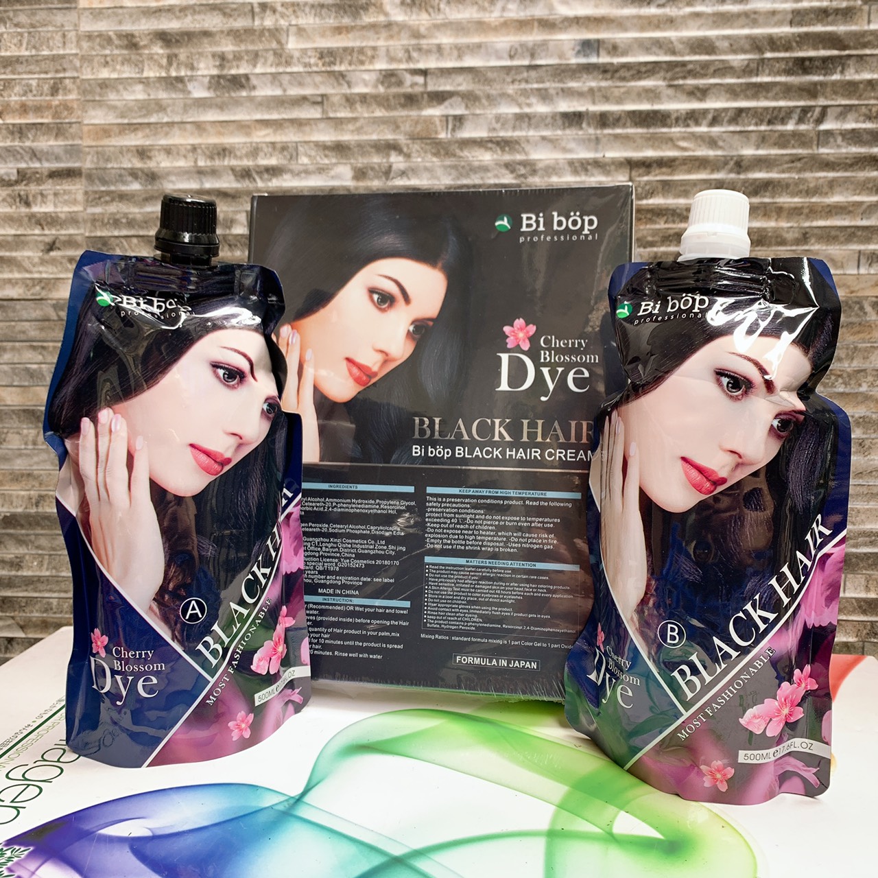 Nhuộm Đen Thảo Dược Bibop Collagen