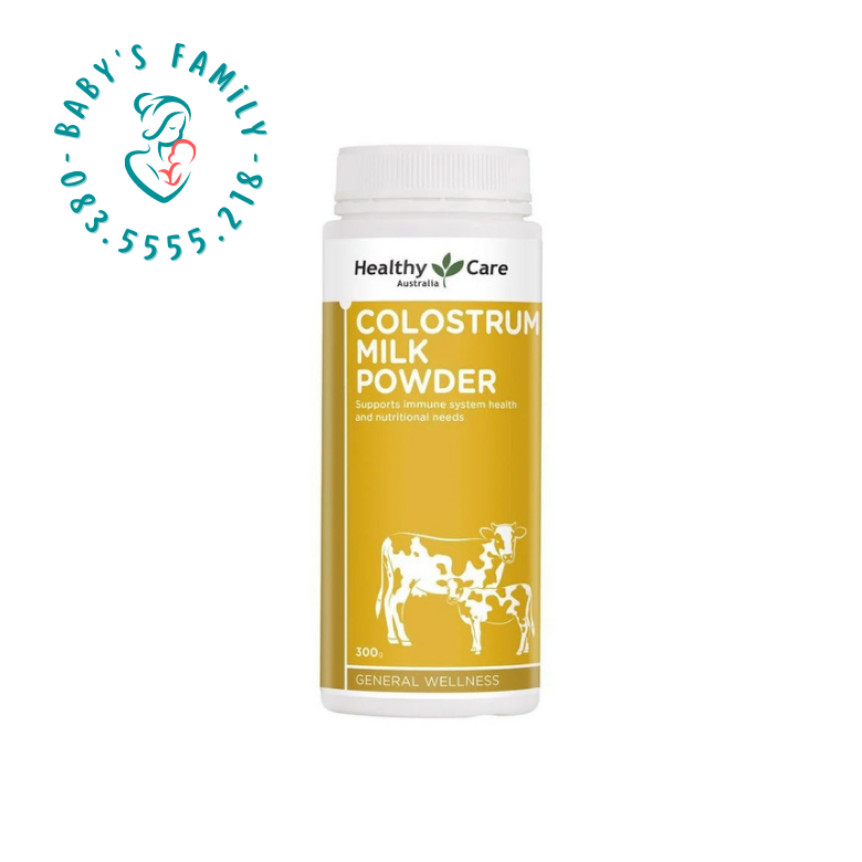 Sữa bò non Healthy Care Colostrum Milk Powder 300gr