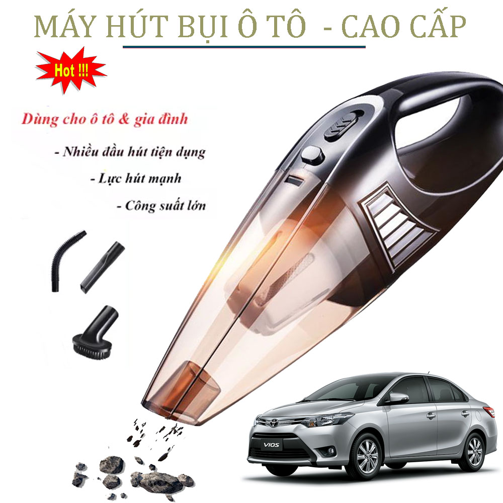 Máy Hút Bụi Xe Hơi, Máy Hút Bụi, Máy Hút Bụi Cầm Tay Mini, Máy Hút Bụi Gia Đình - 100W Công Suất Mạnh Mẽ Hút Sạch Tối Đa Bụi Bẩn, Chất Lỏng - Giúp Loại Bỏ Rác Thải, Bụi Bẩn Giúp Bảo Vệ Sức Khỏe