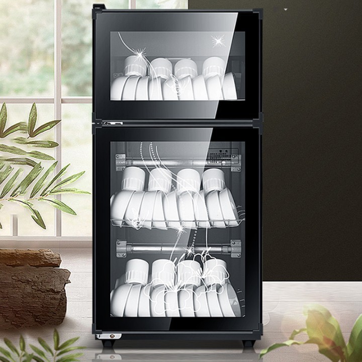 Máy sấy bát gia đình 2 tầng KS-980A diệt trùng khử khuẩn dung tích 98 lít - Tủ sấy chén đĩa - Máy sấy chén đĩa
