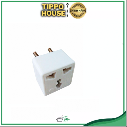 Phích cắm chuyển đổi 3 chân sang 2 chân, đầu chuyển đổi 3 chấu thành 2 chấu, đầu chuyển đổi đa năng 3 chân sang 2 chân