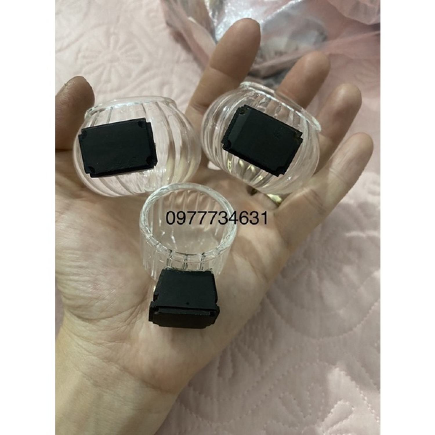 Cóng thuỷ tinh múi Trυng Quốc Lồng chim chào mào kèm tai