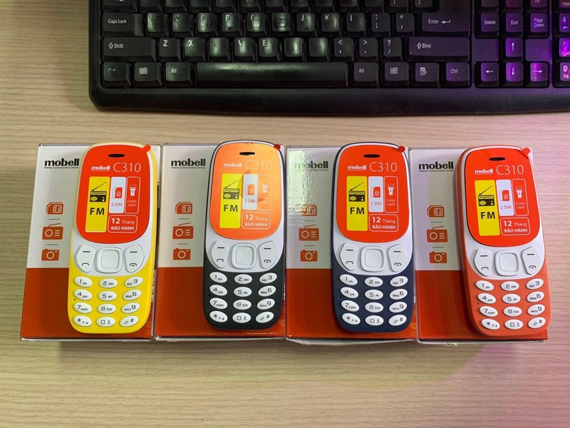 Điện thoại Mobell C310 mới full box Bảo hành 12 tháng