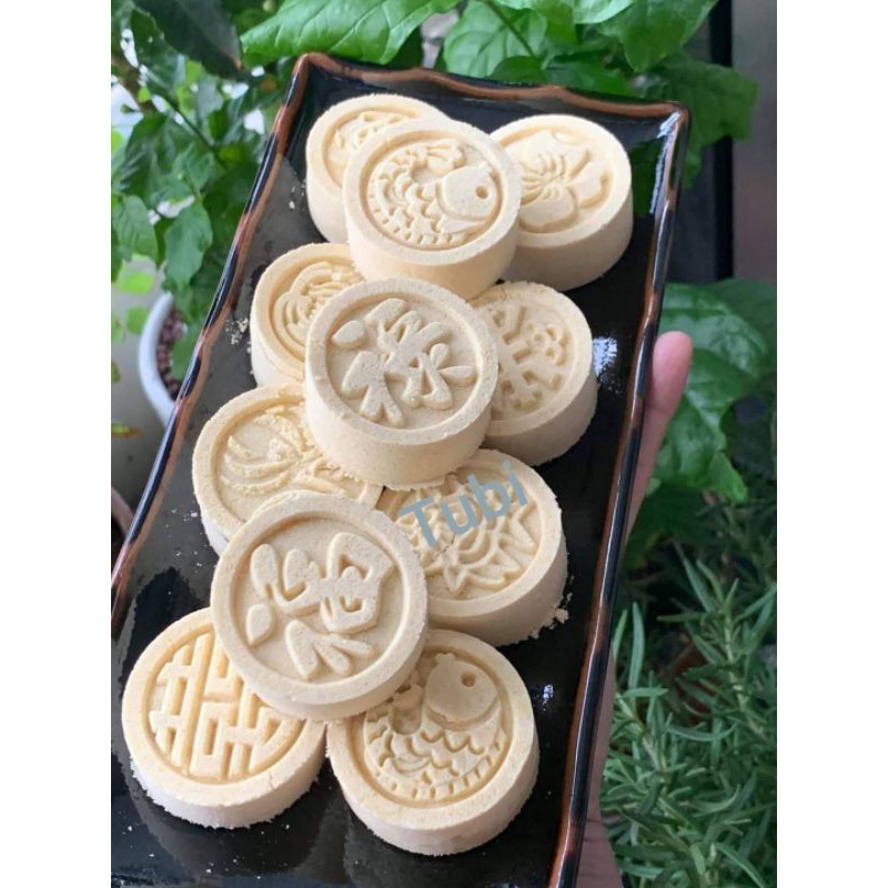 Bộ 12 Khuôn Làm Bánh In Đậu Xanh Hiệu Vĩnh Trường