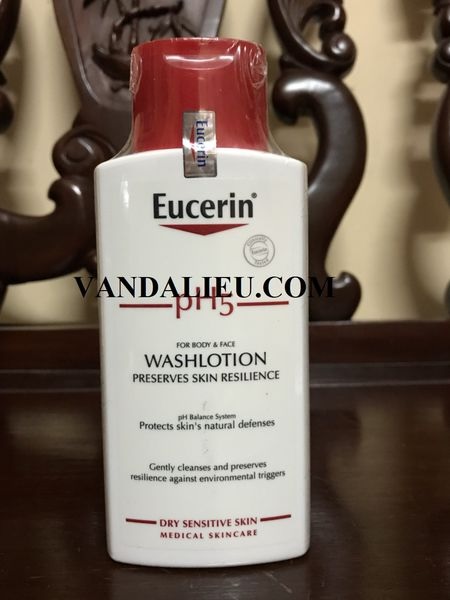Sữa tắm eucerin sensitive skin ph5 wash lotion 200ml