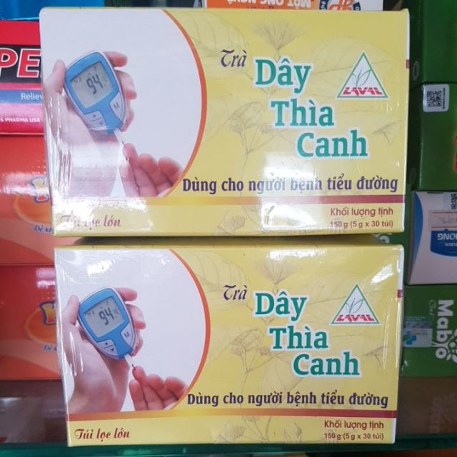 trà dây thìa canh lava túi lọc ( hộp 30 gói)