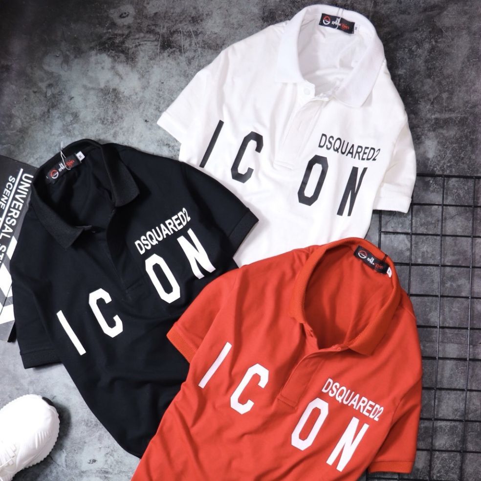 Áo thun Polo nam DSQUARED2 new 2020