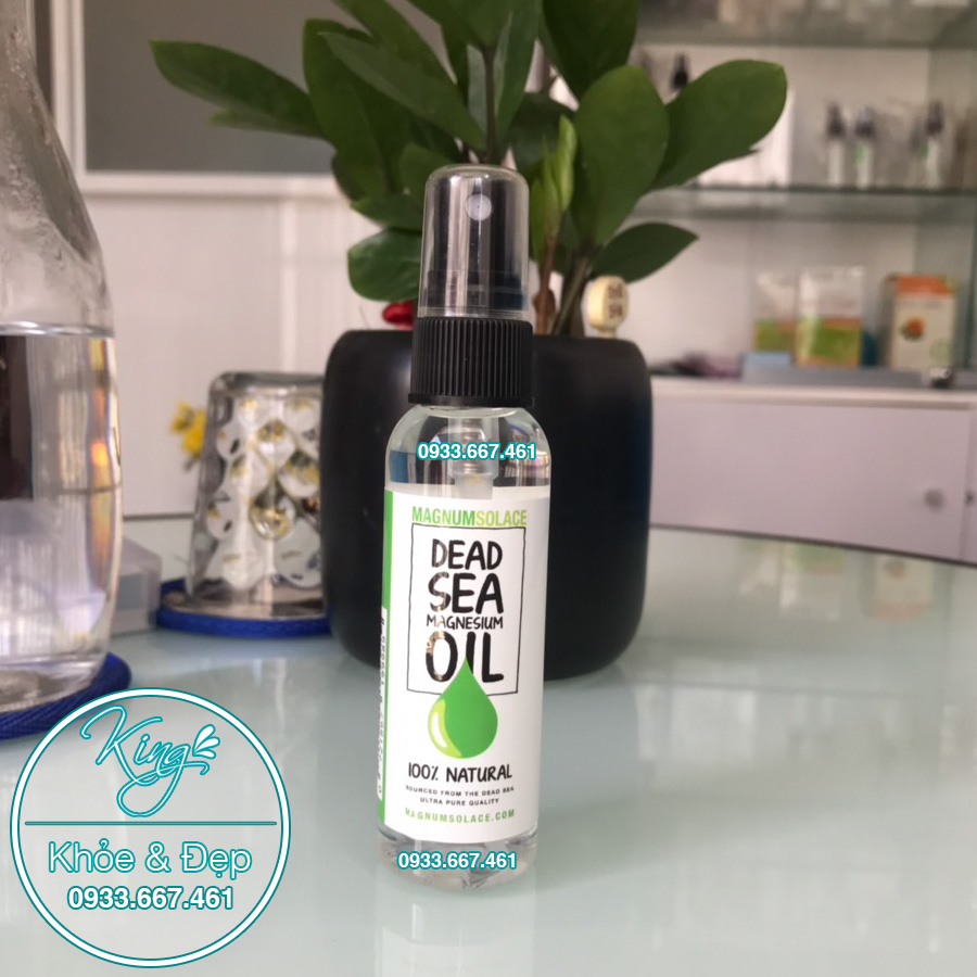 [HCM]Dầu Magiê Dead Sea Magnesium Oil 60ml