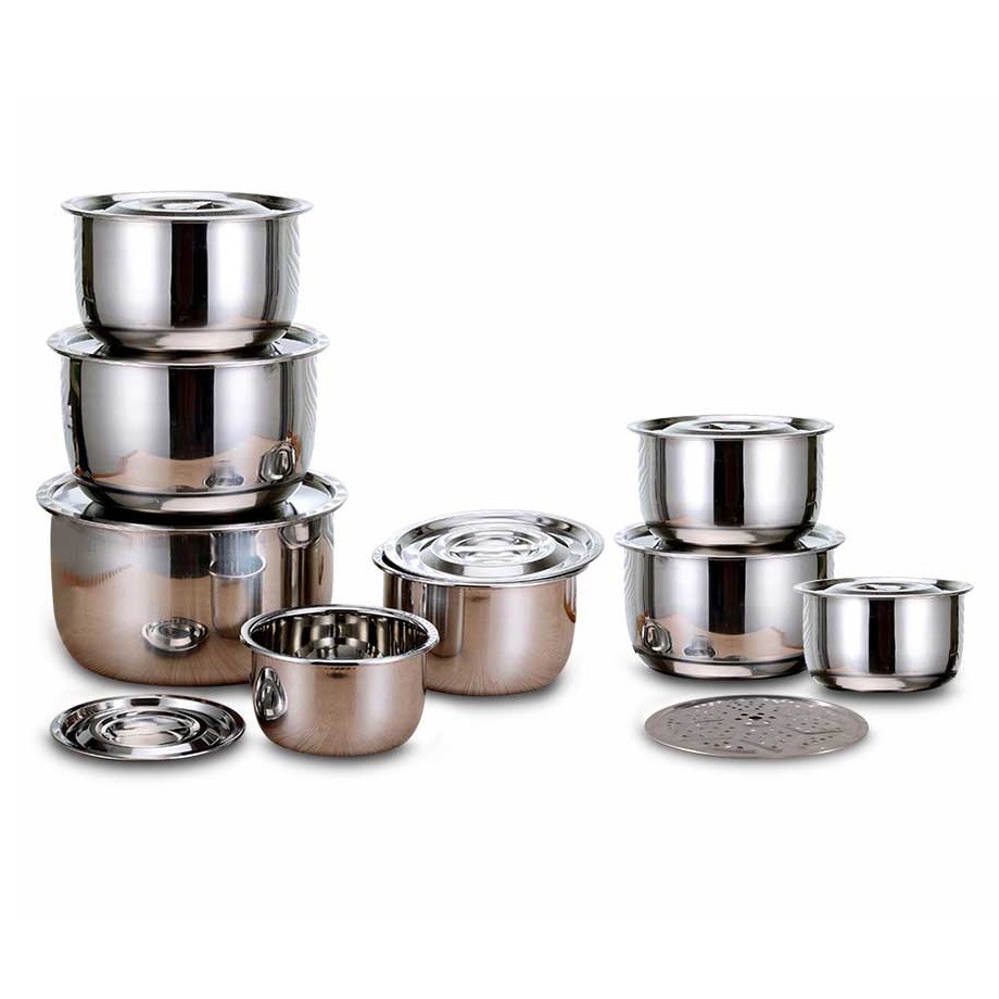 Bộ 5 Nồi Inox Đáy Từ Mishio