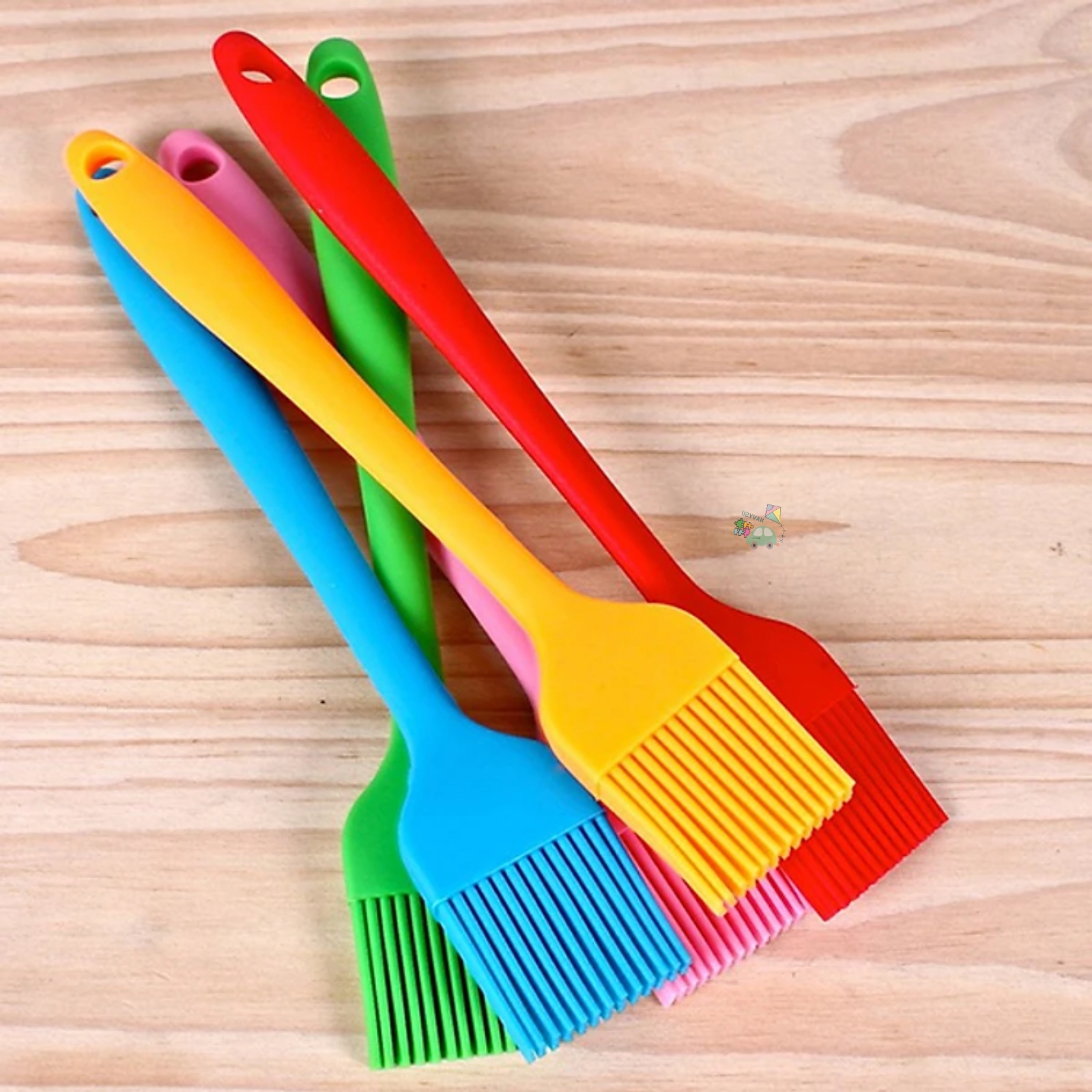 Chổi quét dầu Silicon đúc liền chống dính mặt bánh , cọ silicon cán đúc