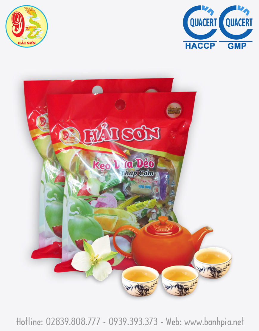 Kẹo Dừa dẻo thập cẩm Hải Sơn