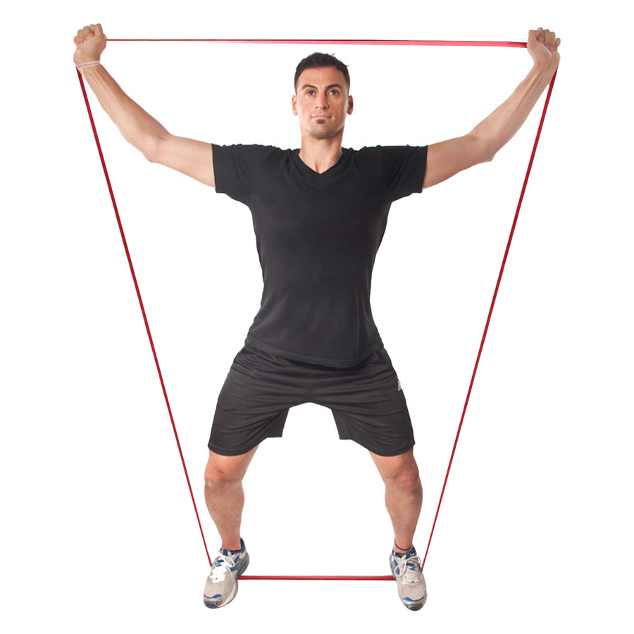 Dây kháng lực dây trợ lực tập gym tập mông tay chân đùi tymtym bản rộng SP001 đàn hồi phụ kiện tập gym đa năng