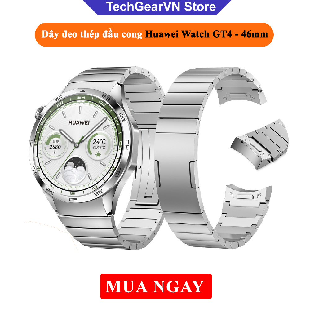 Dây đeo thép cao cấp cho đồng hồ Huawei Watch GT4 - 46mm