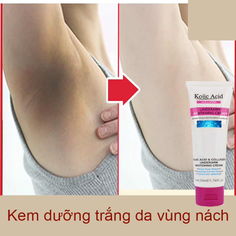 Kem trị thâm mông 50g, có thể dưỡng trắng da vùng nách, điều trị vùng da thâm tối màu, Trị Thâm Nách, Thâm Bẹn, Thâm Đầu Gối, Các Vùng Da Bị Xỉn Màu, Dưỡng Ẩm .