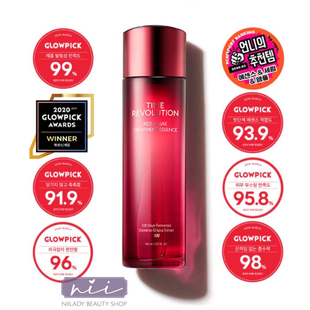 Tinh chất Missha Time Revolution RED ALGAE Treatment Essence 150ml