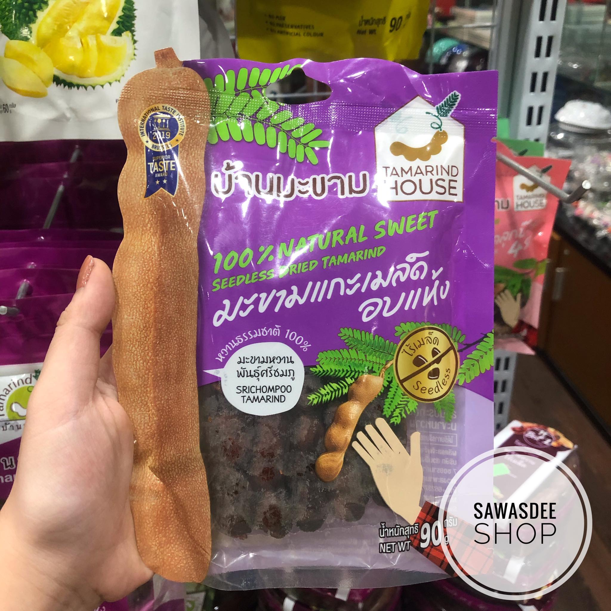 ME KHÔNG HẠT SẤY DẼO TAMARIND HOUSE HÀNG THÁI LAN 200G